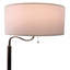 Lampe de table 58 po avec tablettes carrées