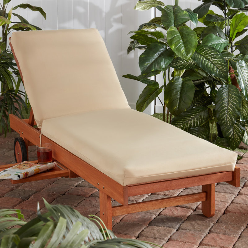 Coussin de chaise longue d'extérieur, Pierre