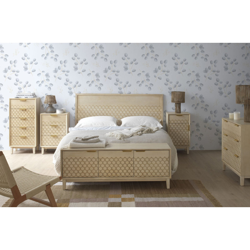 Amayas Headboard, 60 H x 3 W x 110 D cm