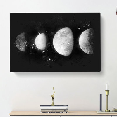 Moons Of Jupiter - Wrapped Canvas Print