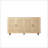 Elegant And Functional 4-Door Rattan Decorative Storage Cabinet, Ideal For Bedroom, Living Room, And Office, Easy Assembly