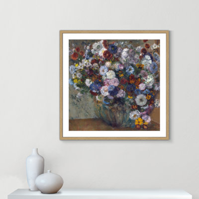 «A Vase of Flowers» par Edgar Degas