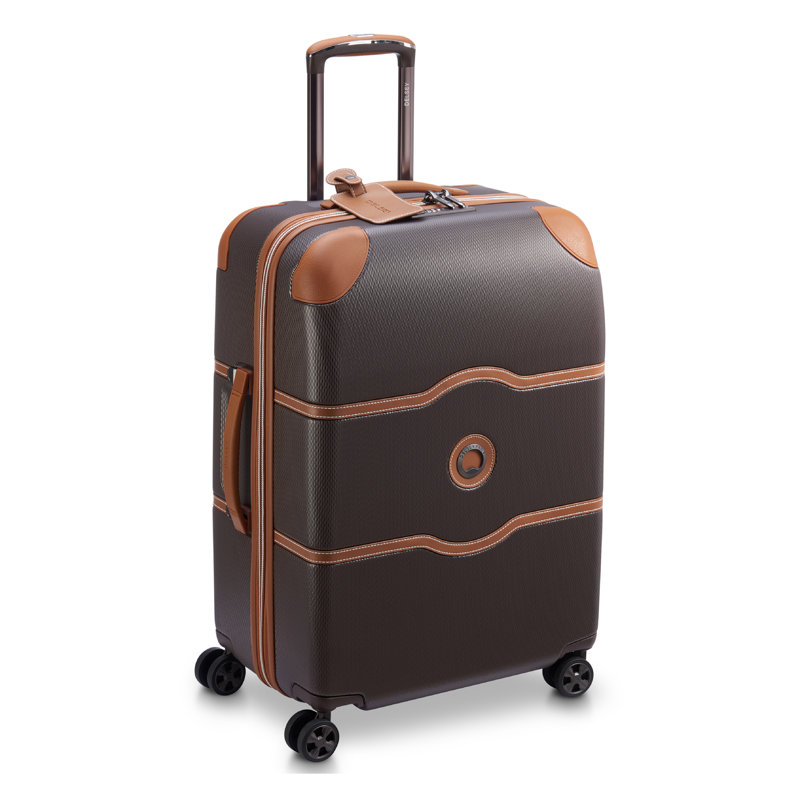 Valise Delsey Chatelet Air 2.0 24 po avec roulettes en chocolat, Brun