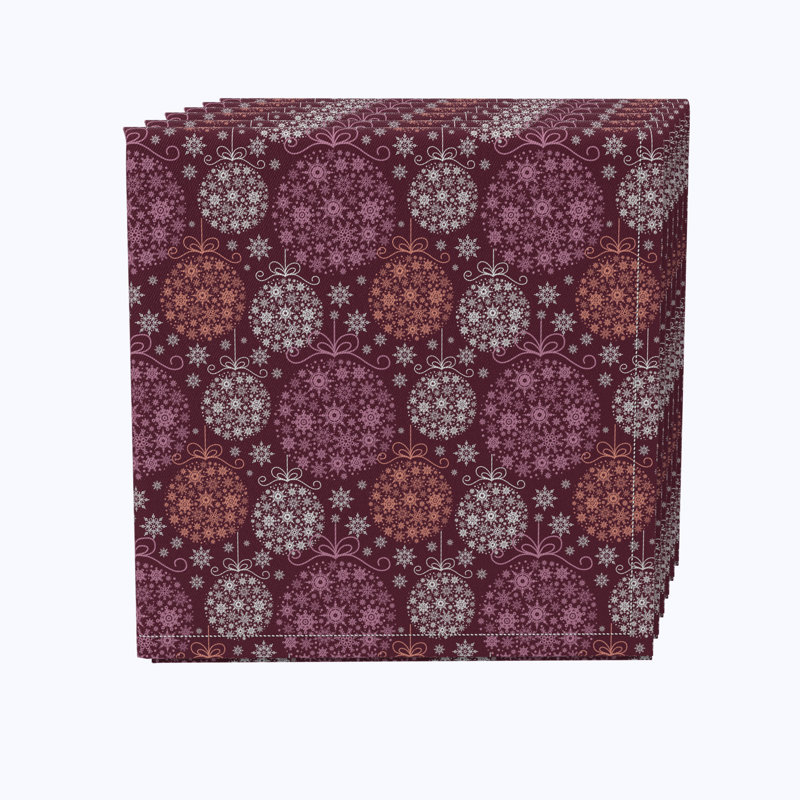 Edyn 100% Cotton No Pattern Square Napkin