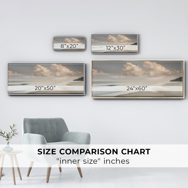 Brighton Shore- Framed Canvas