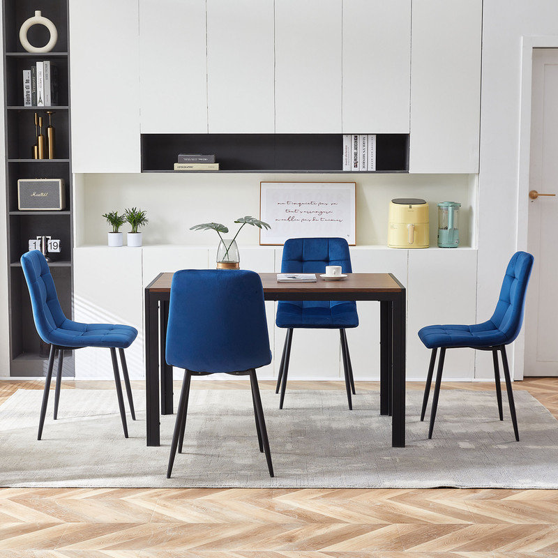 Ensemble de 2 chaises de salle à manger Mid-Century