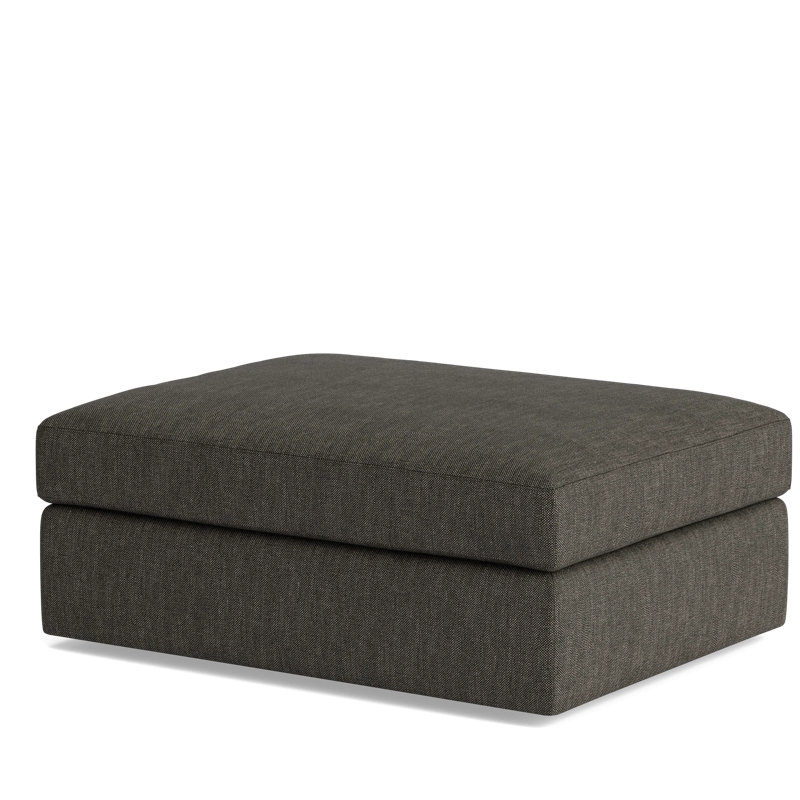 The OG Ottoman, Performance Weave - Onyx
