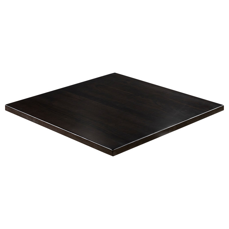 Plateau de table Kelly Kelly, H 1,5 po x l 36 po x P 36 po, Gris anthracite