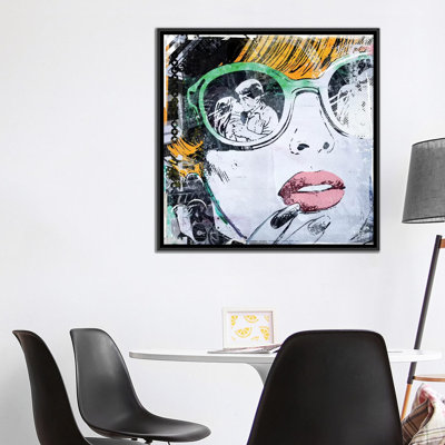 « demand », impression sur toile tendue