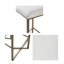 Tabouret de comptoir rembourré Marino