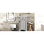 Meuble-lavabo de 20 pouces avec lavabo en céramique, porte à fermeture en douceur et tablette moderne pour petite modernité-1084385780