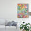 « nashville tennessee city map », impression sur toile tendue en vert/bleu/jaune-2030544836