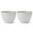 Pfaltzgraff Set of 2 Scalloped Noodle Bowls