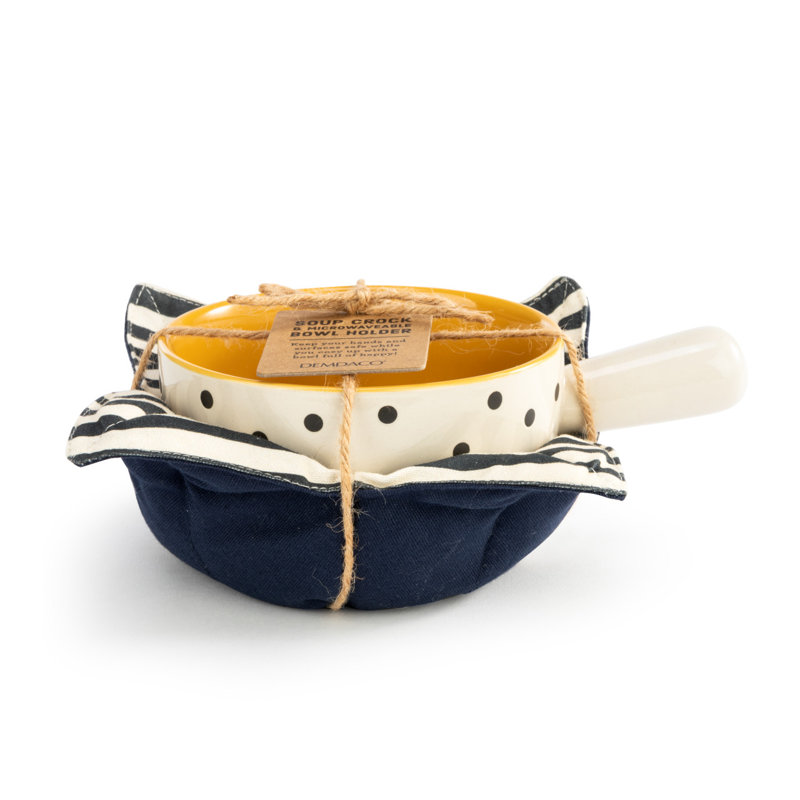 2 Piece Happy Soup Bowl Set
