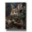 Art mural sur toile The Holiday Aisle® «Christmas Rabbit With Scarf» par Momart-224636307