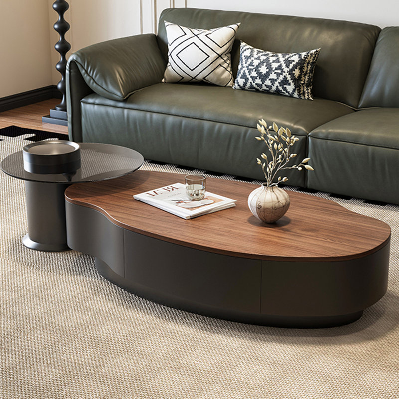 Table basse Retro Twist, H 12,99 po x L 47,24 po x l 23,62 po