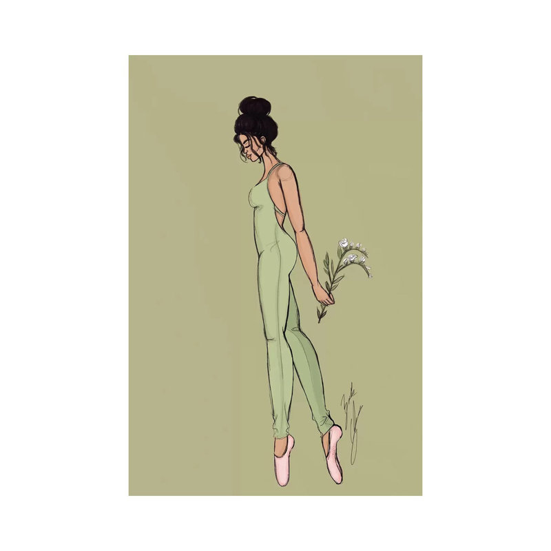 Olive by Brooke Ashley - Wrapped Canvas Print, 20.32 cm H x 30.48 cm W