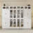 86.7'' H X 94.48'' W Book Cabinet Storage Bookcase Set