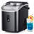 Simzlife 34 Lb. Daily Production Nugget Clear Ice Portable Ice Maker-107282082