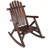Durable Wooden Porch Rocker Chair for Relaxing Outdoors and Adding Rustic Charm to Your Patio-83063718