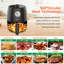 Carmeron Small Air Fryer, 2QT With Adjustable Temperature Control, Air Fryer Paper Liner