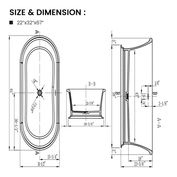 Dimensions du produit