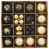 Black/Gold selected