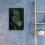 «Palm Botanical 1 Black» par Julia Purinton, art mural en verre acrylique-1105266530