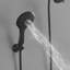Ensemble de robinet de douche à poignée simple à 6 jets et à double jet 1,8 GPM avec valve et pomme de douche à main filtrée-109695033