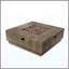 Table carrée en acier au propane pour foyer extérieur 50000 BTU