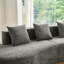 Canapé modulaire courbé en velours 3 places Cloud Couch-1566594604