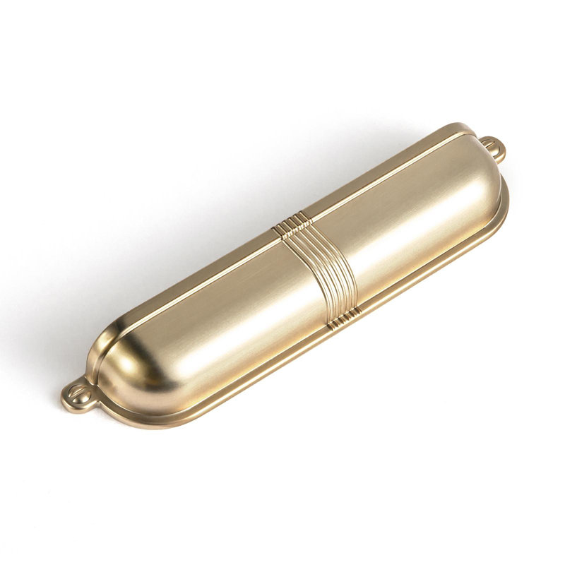 Ensemble de poignées pour tasses / poignées, 5", Bronze champagne