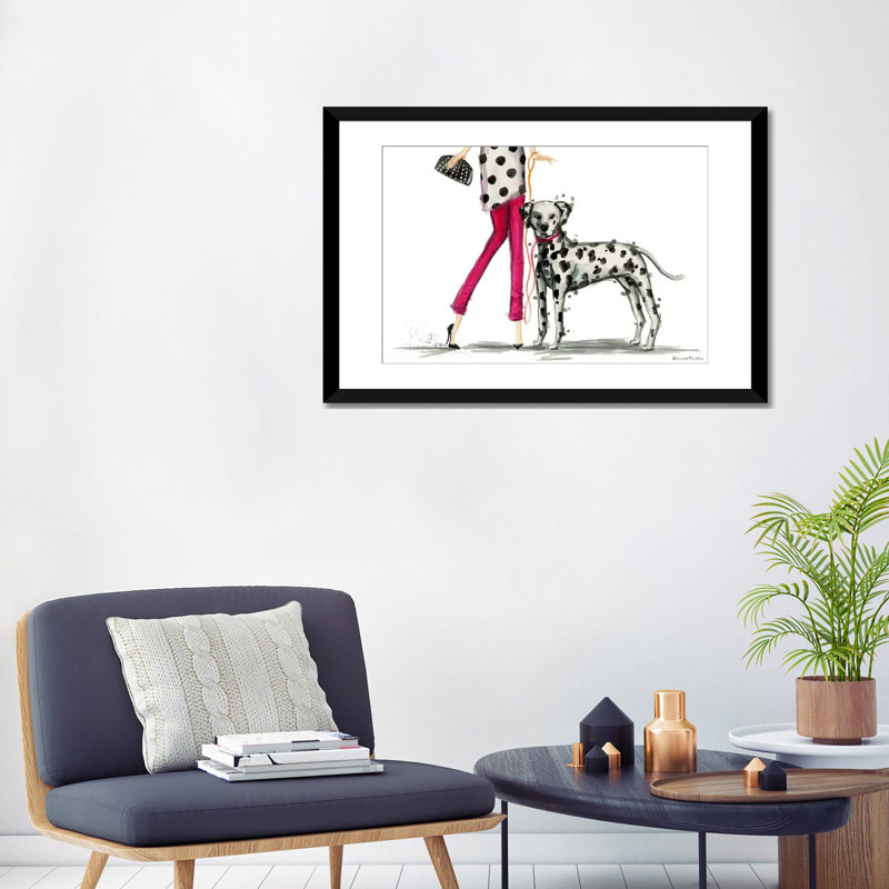"Tonnele" par Bella Pilar, reproduction d'art sur toile tendue, H 24 po x l 32 po x P 1 po, Papier beaux-arts encadré noir
