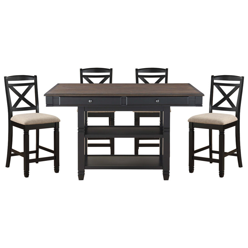 Parvati Counter Height Dining Set, 5