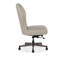 Chaise de bureau pivotante en cuir véritable-86700962