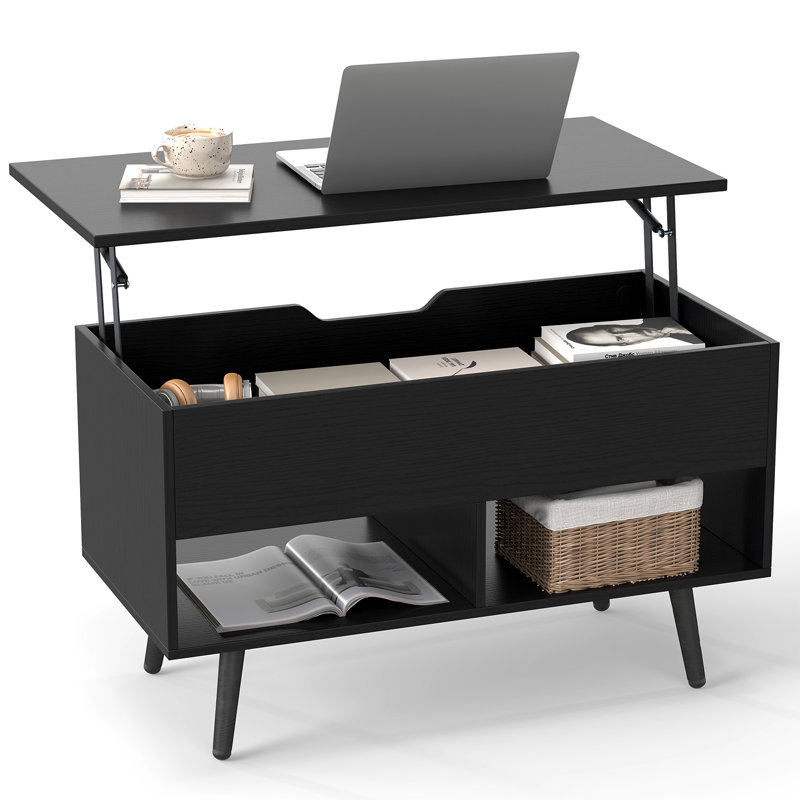 Table basse Anschultz, Noir, Noir