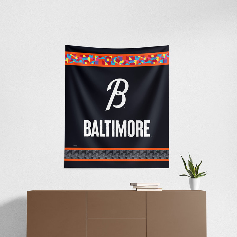 Polyester Wall Decor on Wall Hanging, 34" H x 60" W x 0.50" D