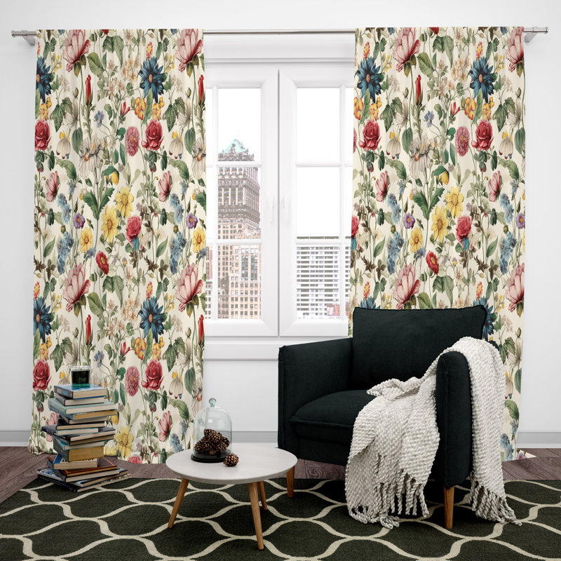 Majzara Room Darkening Curtain Pair, 20" W x 52" L