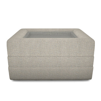 Boyden Ottoman with Wood Tray