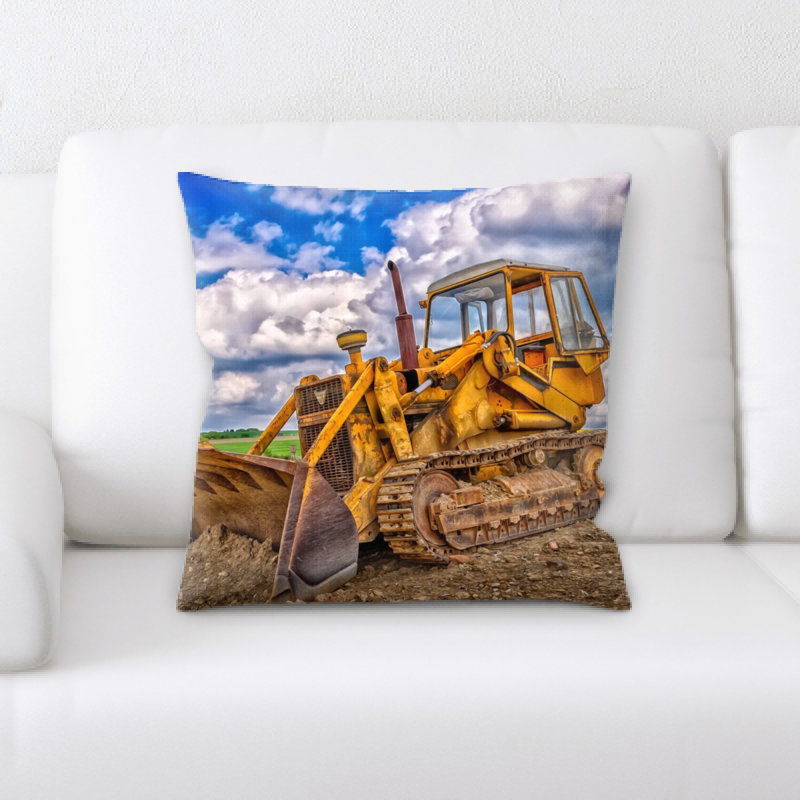Microsuede Throw Pillow