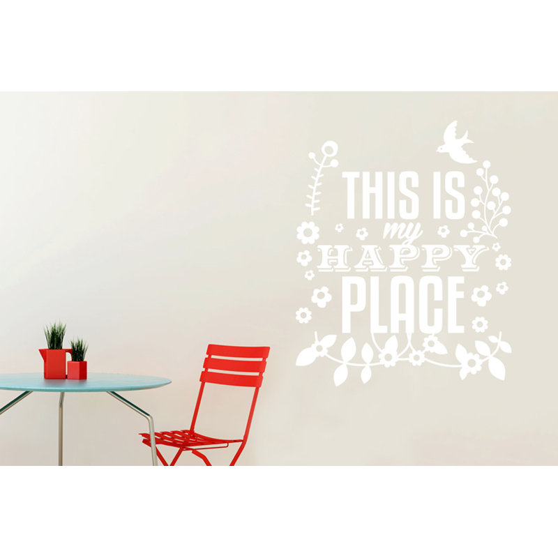 Wall Decal, White, Medium