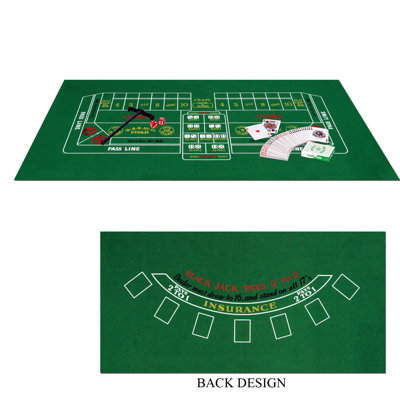 Blackjack/Craps Set - Pack of 6