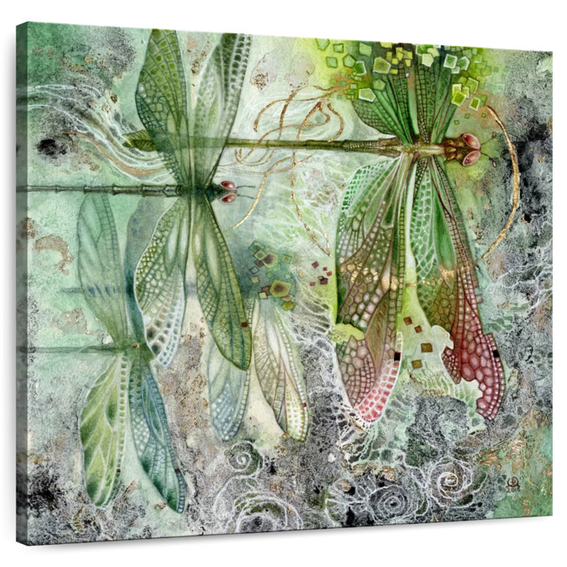 Brampt Dragonfly Flow, 20" H x 20" W