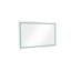 Miroir de salle de bain mural à DEL avec lumière élevée et anti-buée