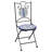 Priory 2 - Person Metal Patio Dining Set with Square Table