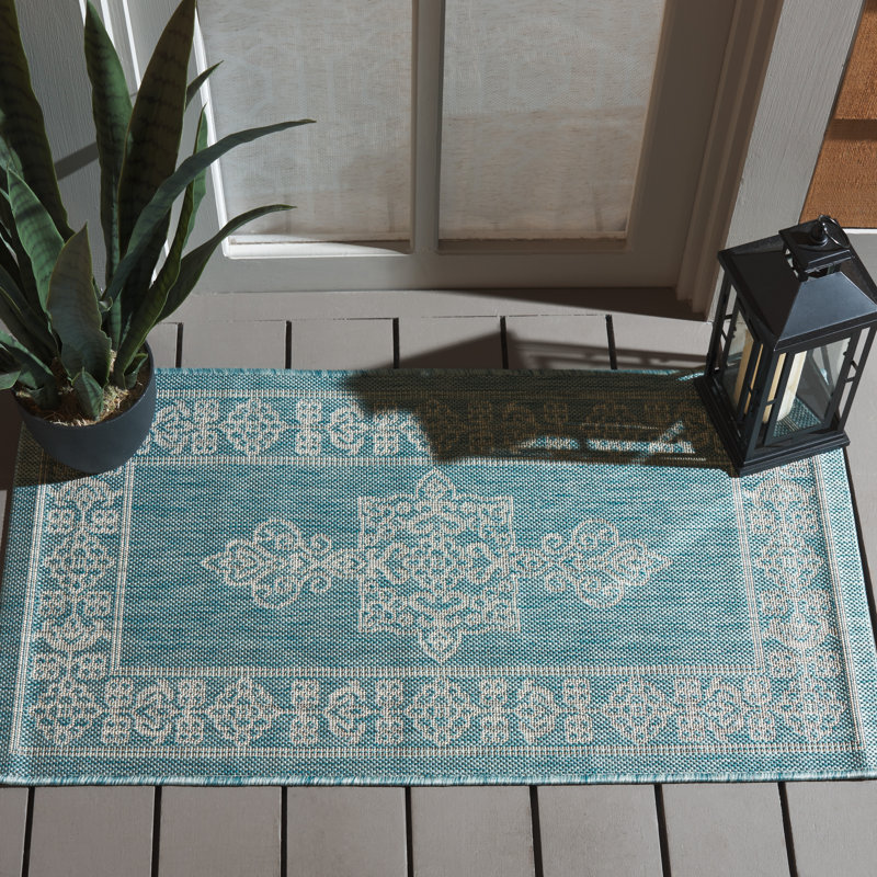 Tapis d'intérieur / extérieur performance Amedee, Rectangle 2 pi x 3 pi 7 po