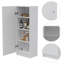 Garde-manger rectangulaire Richmond blanc-708996386