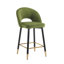 Avren Upholstered Counter Stool with Metal Frame-864096997