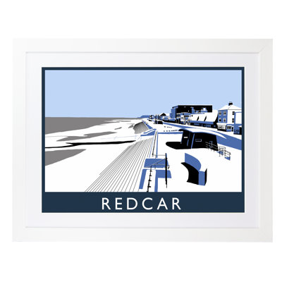 Redcar in Snow 1 Piece Wall Art