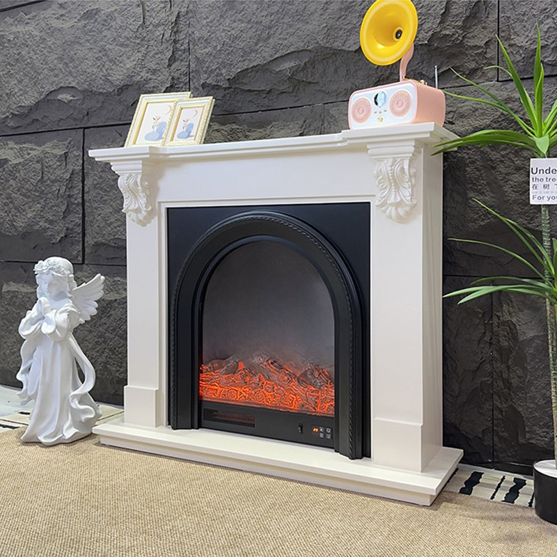 Foyer électrique 39,37 po, H 39,37 po x l 39,37 po x P 12,99 po